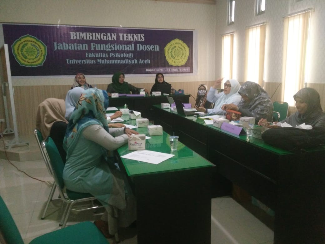 BIMBINGAN TEKNIS JABATAN FUNGSIONAL DOSEN