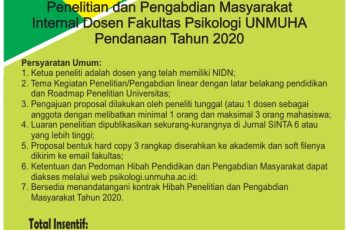 Call For Proposal 2020