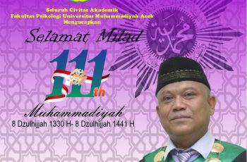 Selamat Milad Muhammadiyah ke 111 Tahun
