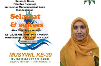 Ketua Aisyiyah Periode 2022-2027