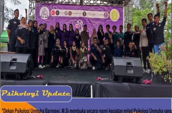 Milad Psikologi Universitas Muhammadiyah Aceh (Unmuha) Meriahkan Kampus