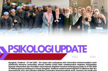 Universitas Muhammadiyah Aceh dan Universitas Ahmad Dahlan Laksanakan Pengabdian dan Penelitian Internasional di Thailand