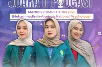 Fakultas Psikologi UNMUHA Raih JUARA 2 pada AJANG PODCAST NASIONAL