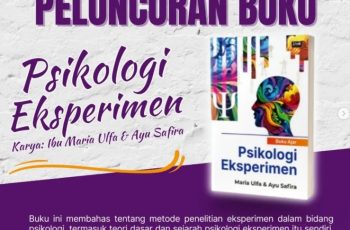 Launching Buku Psikologi Eksperimen