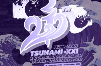 21 Tahun Mengenang, Mendoakan, dan Menguatkan. 🌊🕊️