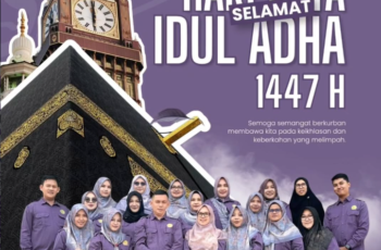 Segenap Civitas Akademika Fakultas Psikologi Universitas Muhammadiyah Aceh mengucapkan Selamat Hari Raya Idul Adha 1447 H
