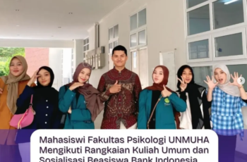 Mahasiswi Fakultas Psikologi UNMUHA Hadiri Kuliah Umum Bank Indonesia 2026
