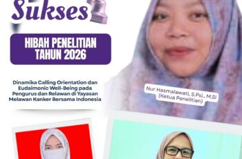 Civitas Akademika Fakultas Psikologi Universitas Muhammadiyah Aceh Mengucapkan: